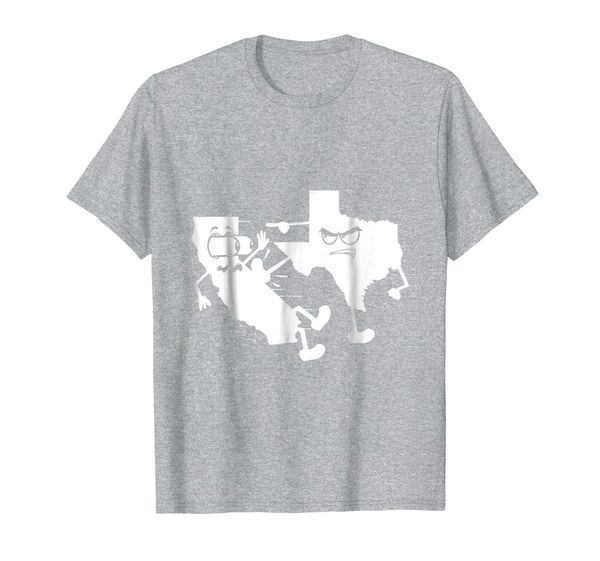 

political tshirt, don't california my texas, White;black