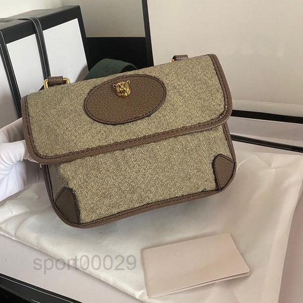 

brown canvas with brown leather mens messenger bag with box waist bag s s bags crossbody bag handbag totes shoulder bags