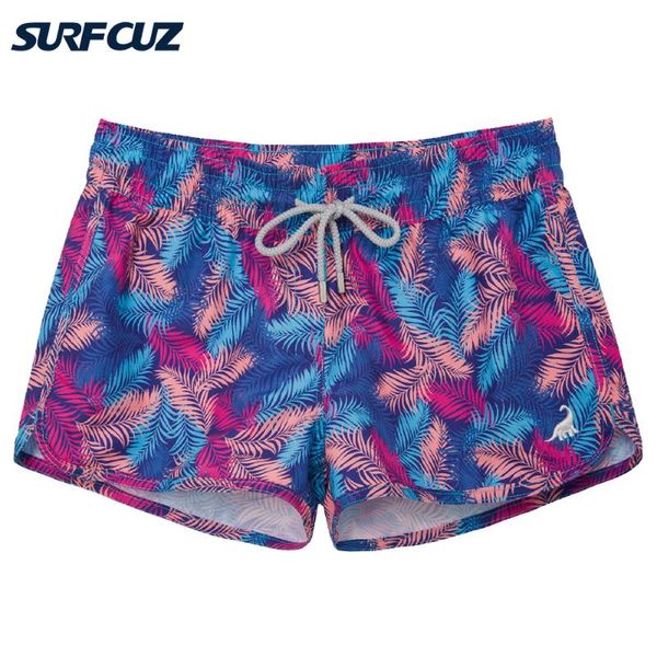 

men's swimwear surfcuz women casual board shorts quick drying swimsuits beach summer swim surfing with pockets