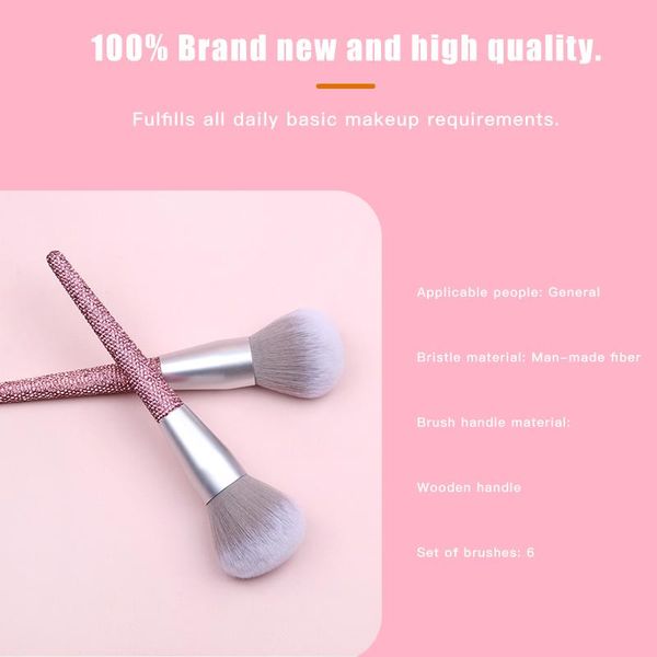 

makeup brushes 1pc loose powder brush non-shedding soft hair make up blush beauty cosmetic tool for beginner drop