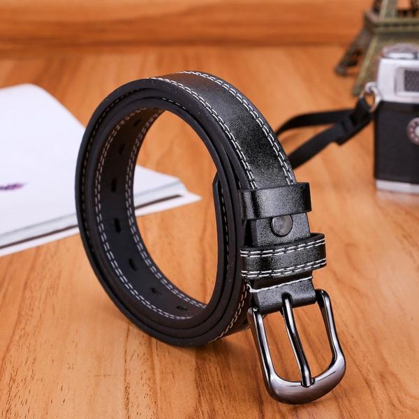 

belts 2021 designer women's wide black brown white wild trouser belt square buckle female cowgirl western for women
