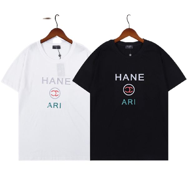 

mens t shirt summer brand breathable loose shirts for men and women couple designers hip hop streetwear luxurious tees @64, White;black