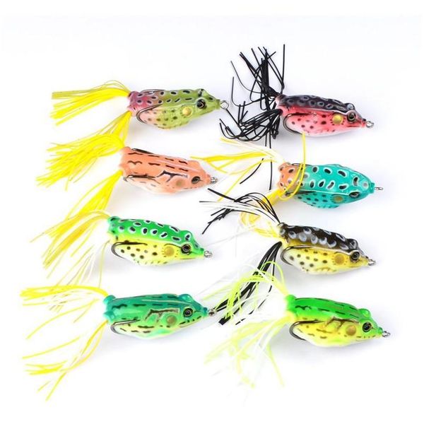 

8colors simulation ray frog artificial lure for freshwater fishing 13.5g 6cm ater soft jllvnk sport777