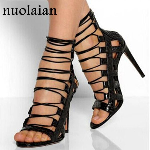 

dress shoes 11cm women black patent leather sandal summer high heels sandals woman wedding heel pump shoe chaussure pumps
