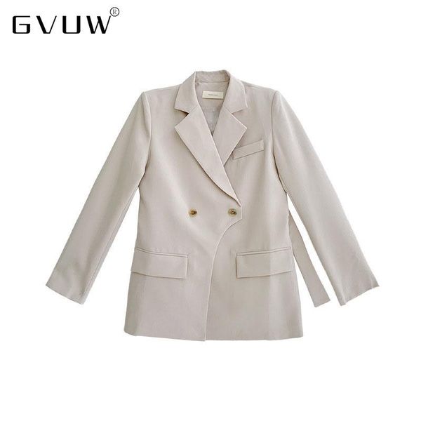 

women's suits & blazers gvuw thirteen lines autumn 2021 long sleeve single button design pure color korean loose suit women'ss971, White;black