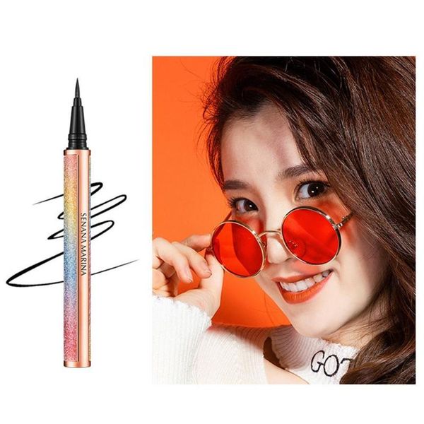 

eyeliner 2 color starry sky waterproof pen precision liquid tool korean lasting makeup long smooth u2t3