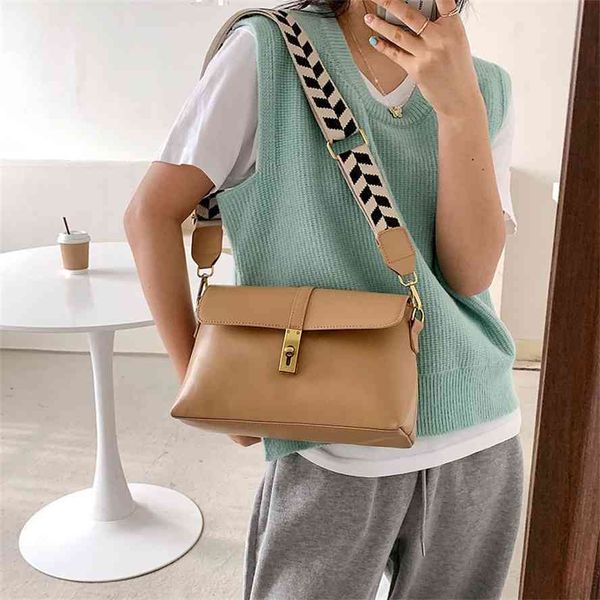 

women 2021 new soft leather small square bag