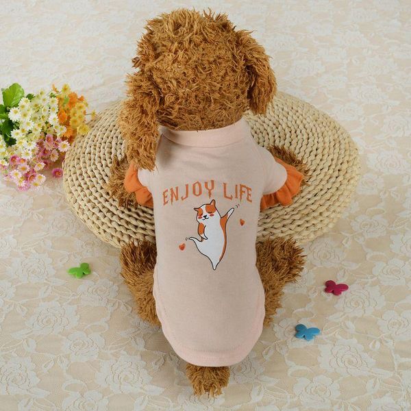 

dog apparel cute pet clothes vest 2-legged costume leisure warm t-shirt small doggy coat autumn and winter