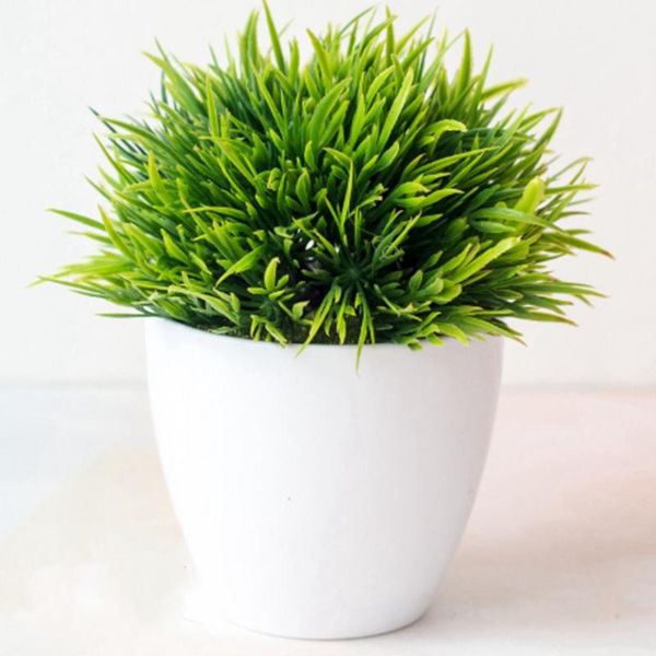 

decoration artificial pot plant display plastic stimulation flower fake