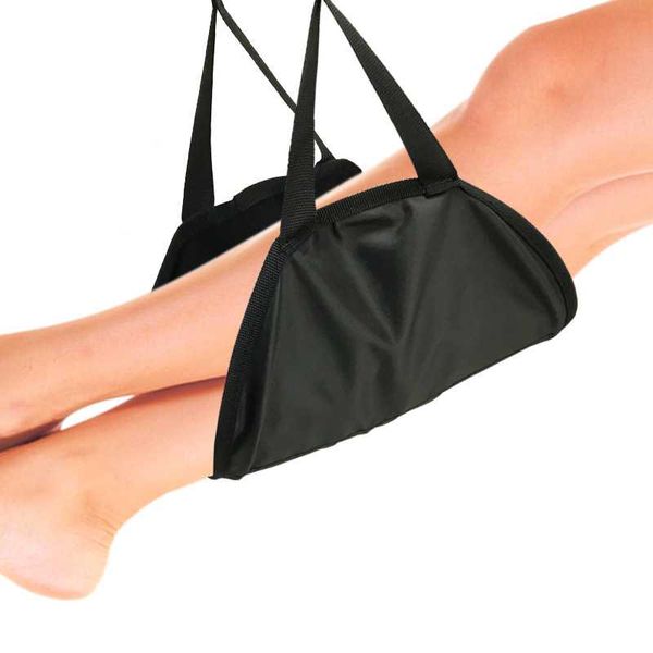 

outdoor games & activities portable travel foot rest mini hammock flight carry-on accessories furniture