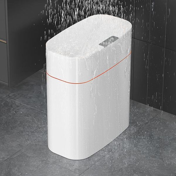 

waste bins smart toilet trash can with cover basket living room office kosz na smieci household products bathroom kitchen