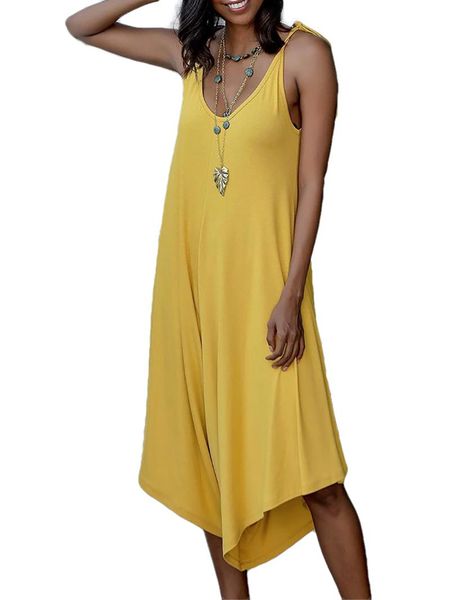 

women's jumpsuits & rompers women loose spaghetti straps 2021 one piece draped wide leg pants casual solid color playsuits, Black;white