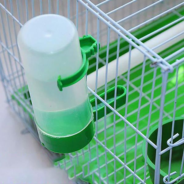 

other bird supplies 2021 water drinker feeder waterer hanging pet dispenser bottle drinking cup bowls for parrot cage
