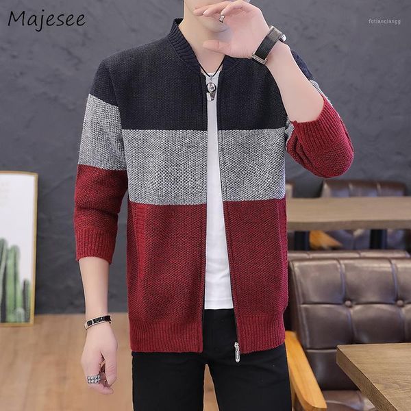

men jacket plus size warm zipper novelty patchwork harajuku clothes korean fashion streetwear mens jackets and coats windproof men's, Black;brown