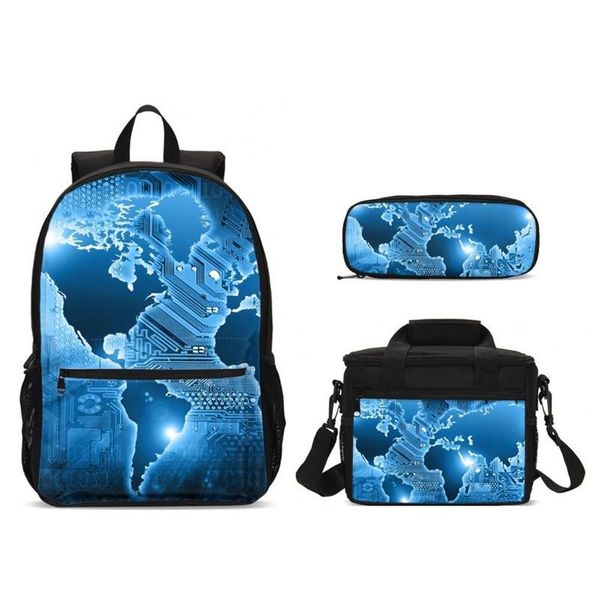 

backpack 3pcs/set male backpacks boys school bags for women 2021 student travel bag food package children mochila