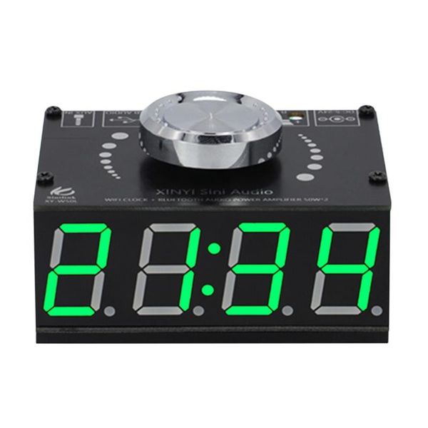 

& mp4 players multifunction hifi 50wx2 stereo bluetooth digital power board module with wifi timing clock xy-w50l