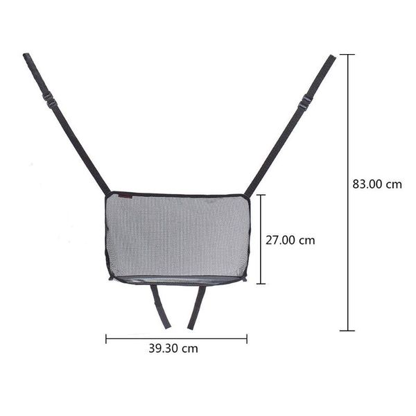 

car organizer black storage bag luggage mesh net parts replacement with hook pouch holder durable