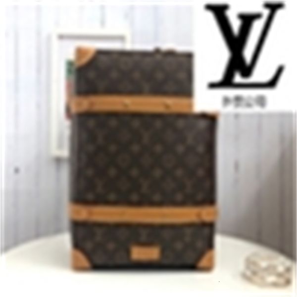 

m44752 classic leather luggage construction backpack men fashion backpacks business tote messenger bags softsided luggage rolling bag