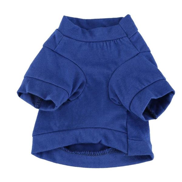 

dog apparel cute little pet t shirt puppy cat clothes star print blue (xs)