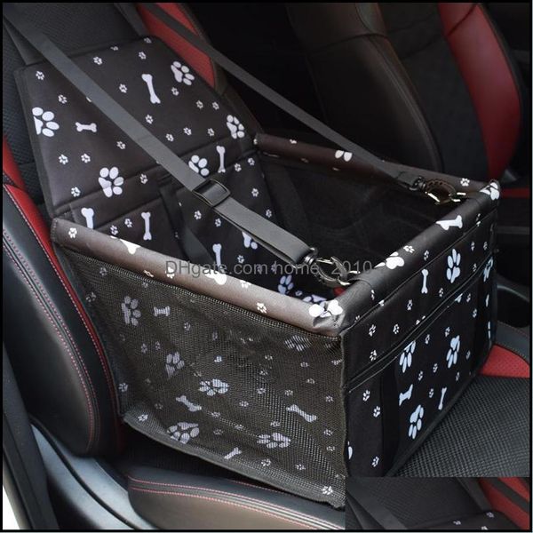 Coprisedili per auto per cani xford Car Travel Pet Carrier Cani Cuscino Gabbia Cassetta pieghevole Scatola per il trasporto Borse per animali domestici Trasporto Chi235p