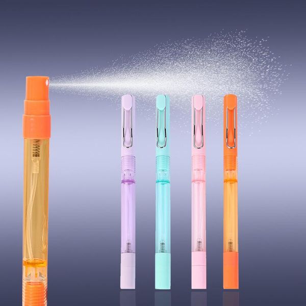 

gel pens 1pcs 10ml multifunctional spray bottle pen cell phone holder cleaning screen portable stationery supplies
