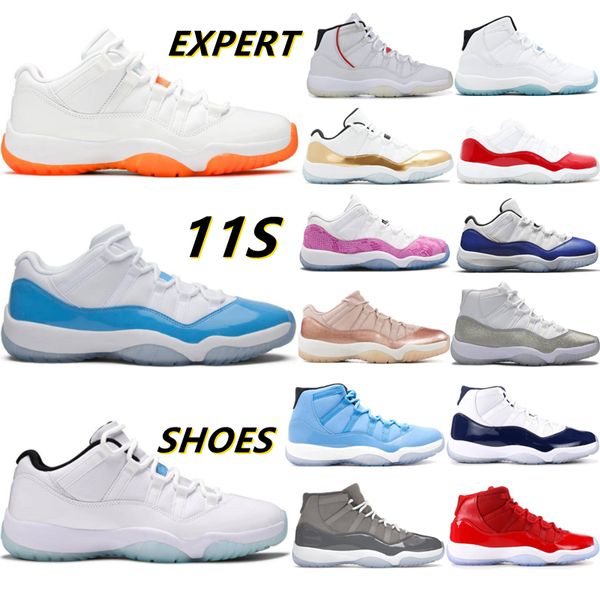 

og 2022 new 11 11s basketball shoes university blue bred gym red chicago metallic silve midnight navy concord space jam men