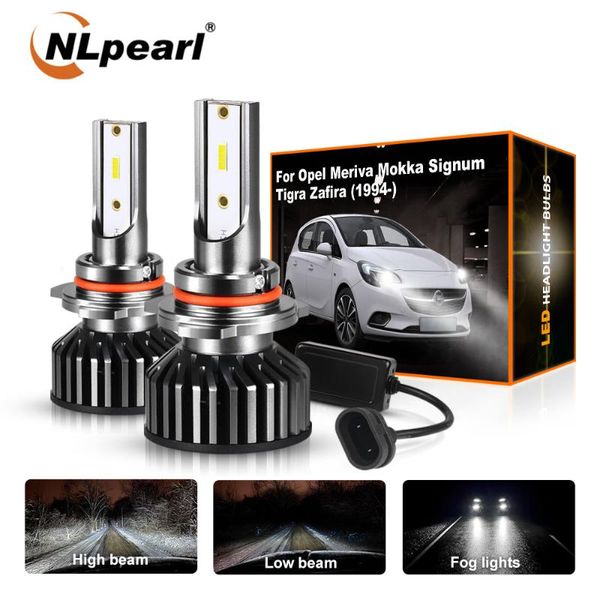 

car headlights led headlight canbus for meriva mokka signum tigra zafira kit bulbs fog light high beam low 1994-