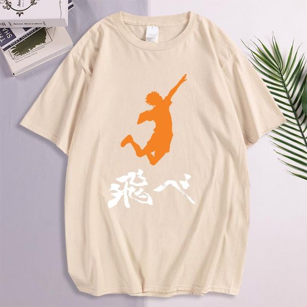 

men's t-shirts japanese anime haikyuu letters tshirt male short sleeve oversized retro fashion printed tshirts rock brand clothing mens, White;black