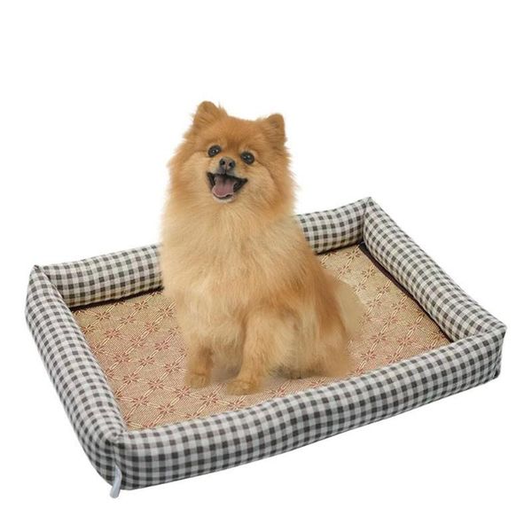 

cat beds & furniture summer cooling pet mat oxford cloth blanket waterproof non-stick for dogs cats sleeping bed pad kennel four seasons uni