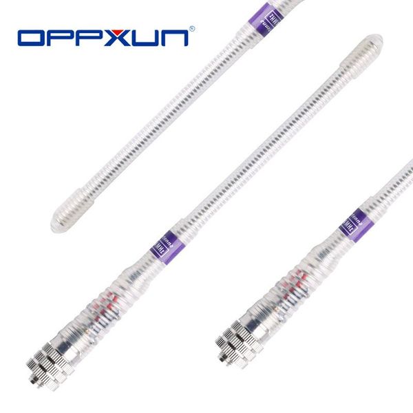 

oppxun 144/174 mhz sma-f vhf/ uhf 2.0dbi gain antenna ep175 for baofeng wouxun puxing retevis h777 rt 5r radio
