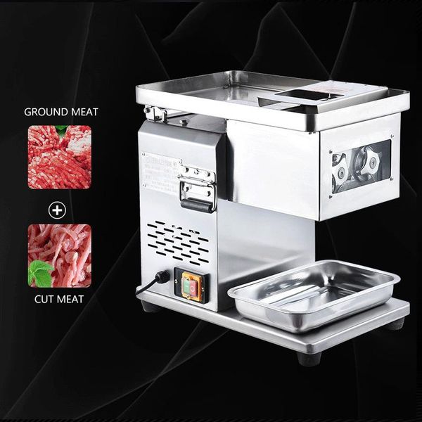 

meat grinders commercial slicer machine stainless steel automatic 1500w shred dicing electric vegetable cutter grinder
