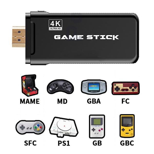 

powkiddy pk-05 64gb game console 10000 video games player 4k tv stick