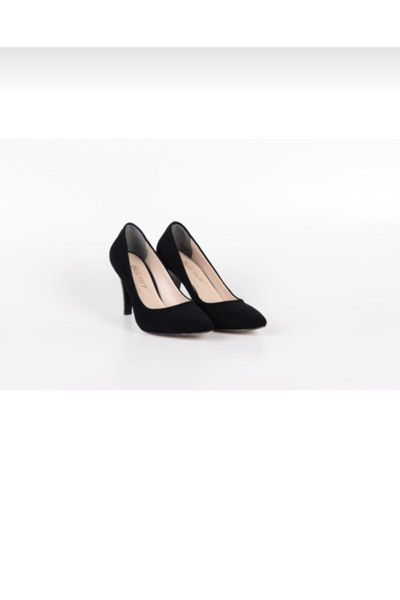

dress shoes women's black suede stiletto