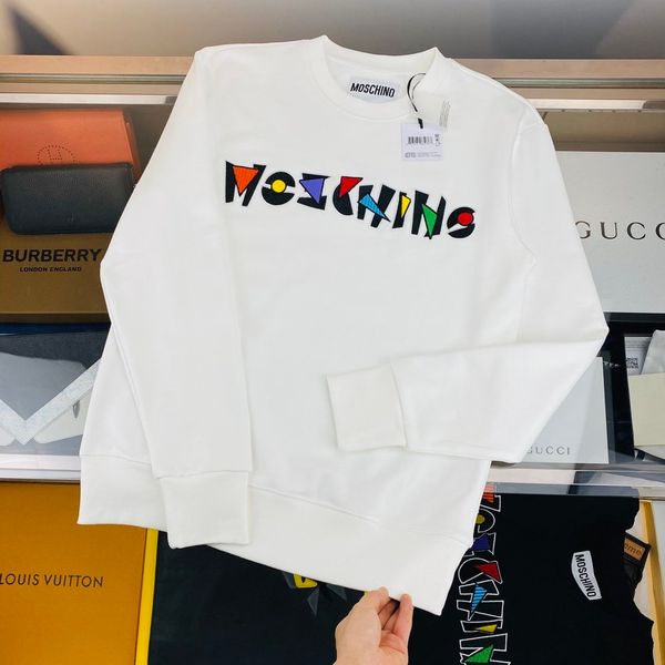 

brand hoodie 21fw newborn england hoodies mschn color letters embroidery sweatshirt couple casual street outdoor men women sweatshirts, Black