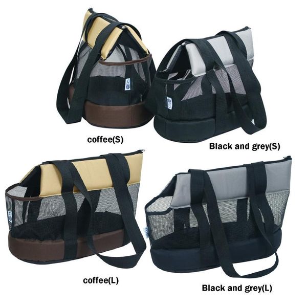 

cat carriers,crates & houses summer dog single shoulder bags portable mesh breathable pets carrier handbag for outdoor travel puppy kitten s