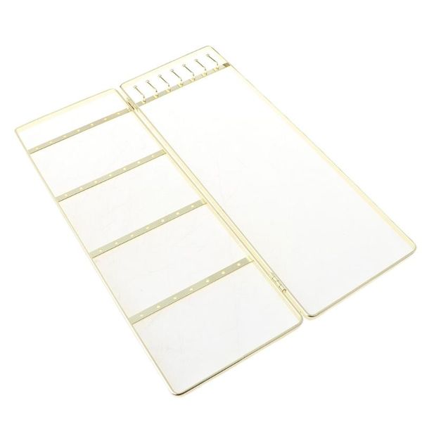 

jewelry pouches, bags double panel display rack hanging earrings stand organizer j78f, Pink;blue