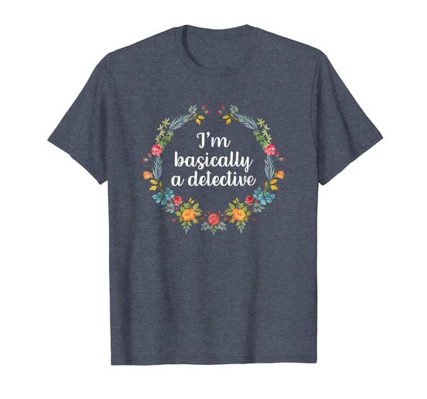 

i'm basically a detective shirt murderino shirt true crime, White;black