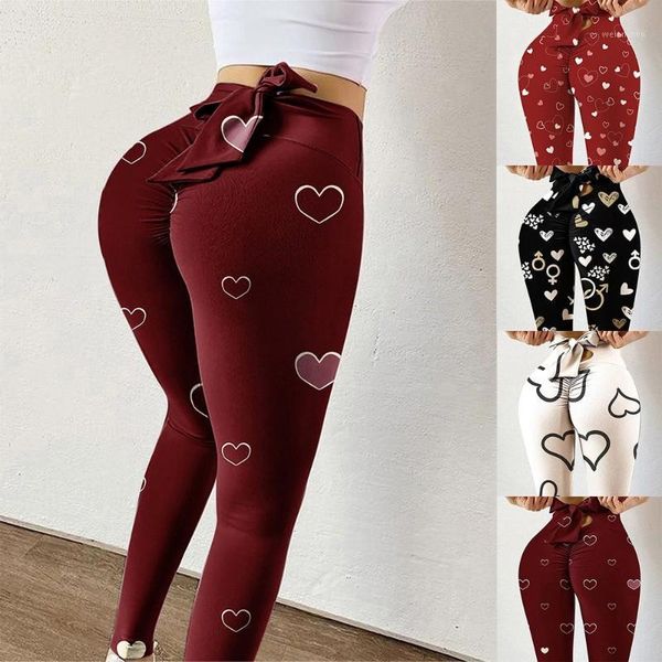 

yoga outfit women's print leggings elastic waist sports pants skinny