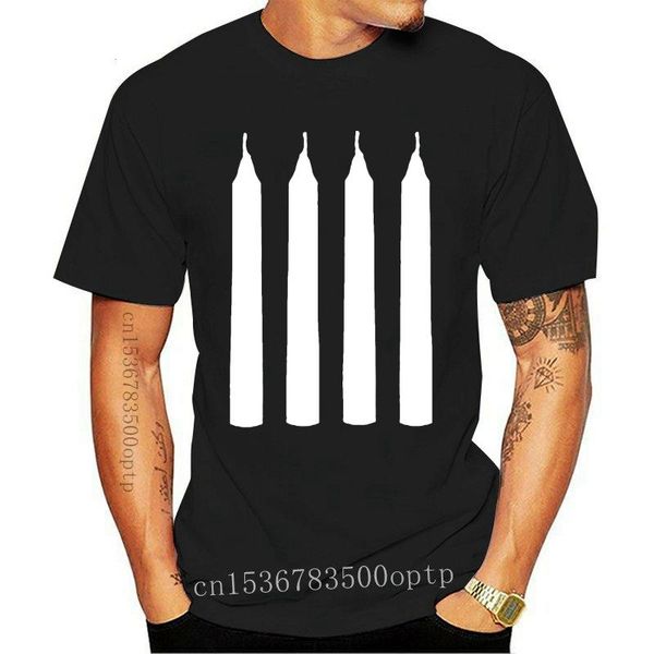 

men's t-shirts fork handles four candles mens funny t-shirt, White;black