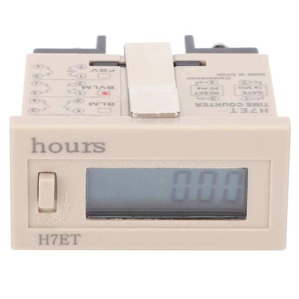 

counters h7et lcd screen electronic industrial 6 digits counter timer with built-in battery resettable