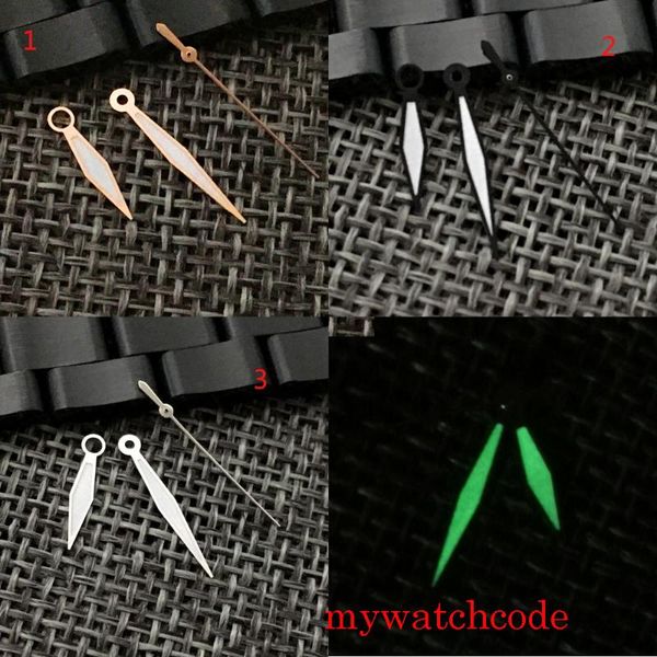 

repair tools & kits wristwatch replacement watch hands needles pointer green luminous arrival for nh35a nh36a 6r15 4r15 4r35 4r36 6309