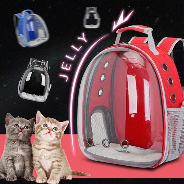 

cat carriers,crates & houses pet luxury carrier for transparent dog backpack cats box dogs bag space pets puppies outdoor travel carrying pr