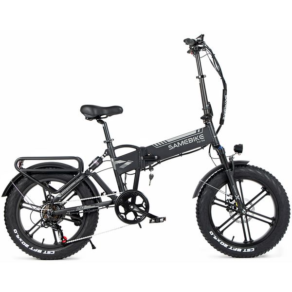 [AB Stok] XWXL09 SameBike Elektrikli Bisiklet 500W 20 inç Katlanır MOPED 6061 Alüminyum Alaşım E-Bike