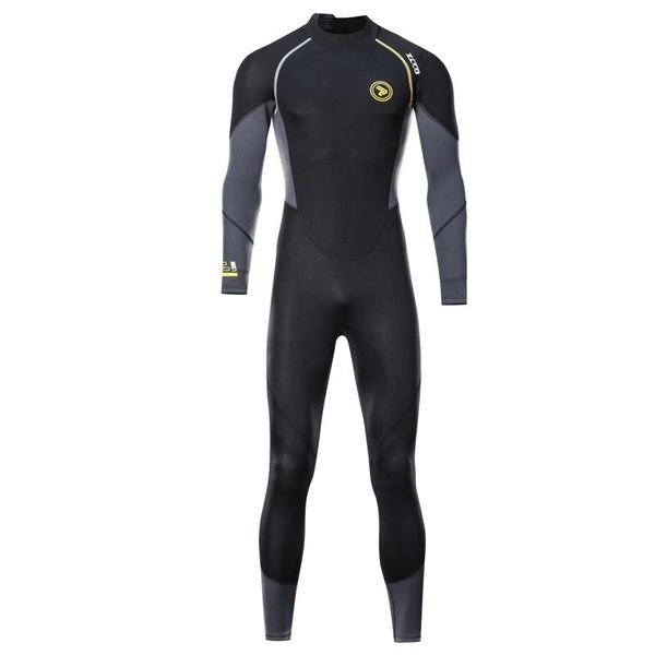 

swim wear cool 1.5mm neoprene diving suit men one-piece surfing wetsuit sunscreen winter swimming warm snorkeling jellyfish