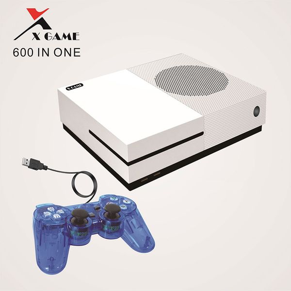 Ностальгический хост HD X Game Console 64 бит 4 ГБ видеоплеер может хранить 600 игр контроллер поддержки Micro SD-карта для детей дочерний MQ6