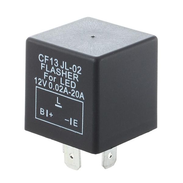 

motorcycle helmets electronic car flasher relay to fix led light hyper flash fast signal 3 pin