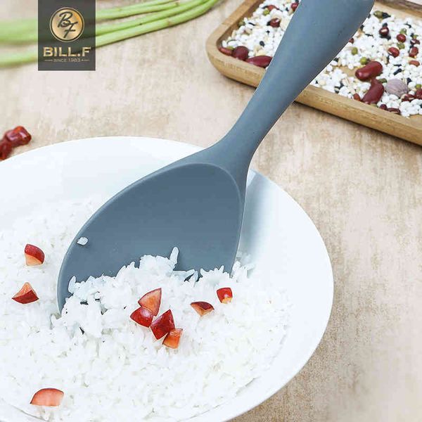 

bil l l. f food grade silicone rice spoon house not stick rice spoon multi color rice spoon kitchen delivers cooking tools