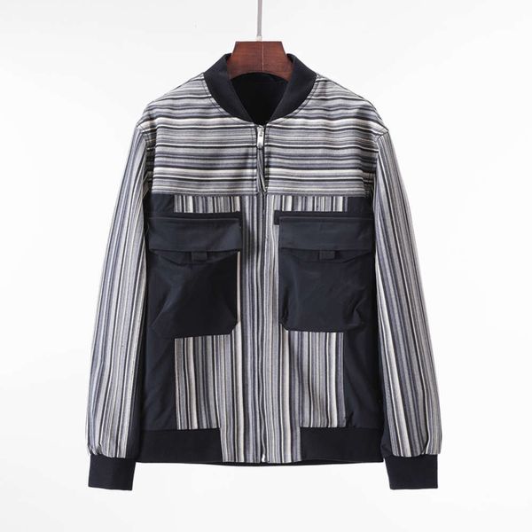 

autumn and winter coat new korean handsome baseball casual loose trend jacket men's, Black;brown