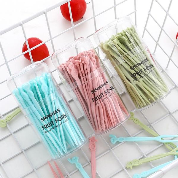 

disposable flatware 50 cutlery fruitcake homemade fork shaped dessert lovely salad fruit sticks