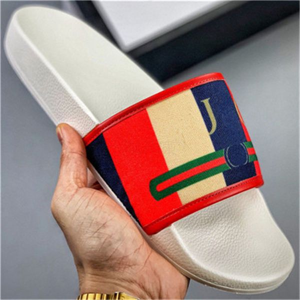 

paris sliders mens womens summer sandals beach slippers ladies flip flops loafers black white blue slides chaussures shoes wfgsf